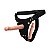 Cinta Strap On Ativa E Passiva Com 2 Proteses - Bege - Imagem 1