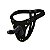 Cinta Strap On Ativa Unitária Com Consolo - Preto - Imagem 1