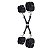 Kit Bracelete E Tornozeleira Xxx Dominatrixxx - Imagem 2