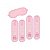 Kit Bondage Em Pelúcia La Pimienta - Rosa - Imagem 2