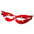 Máscara Tiazinha Verniz Dominatrixxx - Vermelho - Imagem 2