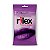 Preservativo Lubrificado Com Aroma De Uva Com 03 Unidades Rilex - Uva - Imagem 1