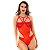 Body Flor Do Caribe Pimenta Sexy - Branco - Imagem 1