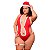 Body Mamãe Noel Plus Size Ana Intima - Imagem 2