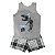 Pijama Regata Baby Menino Em Meia Malha Victory - Chumbo - 2 - Imagem 1