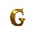Letras Pingentes Para Calcinhas Personalizáveis Lf Import - G - Imagem 2