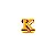 Letras Em Abs Dourado Com Strass Para Personalização Hard - K - Imagem 2