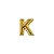 Letras Pingentes Para Calcinhas Personalizáveis Moda Apimentada - K - Imagem 2