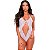 Body Flora Em Renda Hot Love - Branco - GG - Imagem 2