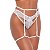 Tanga Silvana Com Liga Patitex - Branco - Imagem 1
