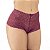 Calcinha Calesson Shortinho Em Renda Com Lacinho Patitex - Vinho - G - Imagem 1