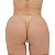 Calcinha Fio Neon Com Strass Me Fode Moda Apimentada - Amarelo Neon - Imagem 2