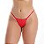 Tanga Malu C/ Regulagem Fio Duplo Patitex - Vermelho - Imagem 1
