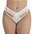 Tanga Fio Angêlica Renda Patitex - Branco - Imagem 1