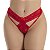 Tanga Fio Angêlica Renda Patitex - Vermelho - Imagem 2