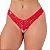 Tanga Tule Sexy Giuliana Patitex - Vermelho - P - Imagem 1