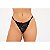 Tanga Sexy Dominique Biju Com Regulagem Patitex - Preto - Imagem 1