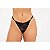 Tanga Sexy Dominique Biju Com Regulagem Patitex - Preto - Imagem 2