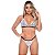 Conjunto Sem Bojo Renda Hot Love - Branco - G - Imagem 1