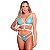 Conjunto Gladiadora Com Strappy Hot Love - Verde Agua Com Branco - GG - Imagem 2