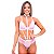 Conjunto Bicolor Rendado Com Gargantilha Hot Love - Rosa Com Branco - M - Imagem 1