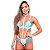 Conjunto Bicolor Rendado Com Gargantilha Hot Love - Branco Com Verde - M - Imagem 1