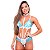 Conjunto Bicolor Rendado Com Gargantilha Hot Love - Branco Com Verde - M - Imagem 2