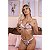 Conjunto Aranha Com Fita Hot Love - Branco - G - Imagem 1