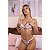 Conjunto Aranha Com Fita Hot Love - Branco - GG - Imagem 2