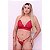 Conjunto Com Strass Sem Bojo Moda Apimentada - Vermelho - P - Imagem 2