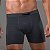 Cueca Boxer Adulto Em Microfibra Listrada Nawes - Grafite - GG - Imagem 1