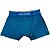 Cueca Boxer Adulto Em Microfibra Listrada Nawes - Azul Petróleo - P - Imagem 2