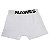 Cueca Boxer Em Cotton Juvenil Elástico Personalizado Nawes - Branco - P - Imagem 1