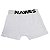 Cueca Boxer Em Cotton Juvenil Elástico Personalizado Nawes - Branco - P - Imagem 2