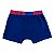 Cueca Boxer Em Cotton Juvenil Elástico Personalizado Nawes - Azul Marinho - P - Imagem 1
