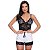 Short Doll Gaby Com Detalhe Em Renda Patitex - Branco - P - Imagem 1