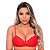 Sutiã Em Renda Com Bojo Bolha Patitex - Vermelho - M - Imagem 2