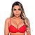 Sutiã Em Renda Com Bojo Bolha Patitex - Vermelho - GG - Imagem 1