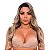 Sutiã Basico Com Bojo Liso Patitex - Chocolate - GG - Imagem 1