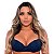 Sutiã Basico Com Bojo Liso Patitex - Azul Marinho - GG - Imagem 2
