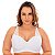 Sutiã Plus Size Reforçado Carla Patitex - Branco - 48 - Imagem 1