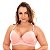 Sutiã Liso Plus Size Reforçado Patitex - Rosê - 52 - Imagem 2