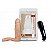 Anel Companheiro Com Vibro 12,4 X 3cm Sexy Fantasy - Bege - Imagem 2