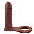 Anel Companheiro 11 X 2,7 Cm Soulsex - Chocolate - Imagem 1