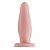 Plug Anal Maciço 14,5 X 4,5cm Hot Flowers - Natural - Imagem 3