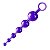 Plug Ball 16cm Com 6 Esferas Sexy Fantasy - Roxo - Imagem 1