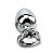 Plug Anal De Aço Inoxidável Cromado Com Pedra Formato Coração Tamanho P Sexy Import - Transparente - Imagem 3