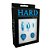 Kit Luxo Plug Anal Pequeno Com 4 Bases Diferentes Hard - Azul - Imagem 2