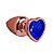 Plug Anal Coração Unique Rose La Pimienta - Azul - Imagem 2