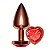 Plug Anal Coração Unique Rose La Pimienta - Vermelho - Imagem 3
